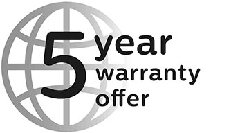 תעודת אחריות ל-5 שנים