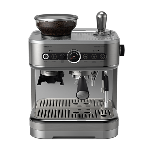 Philips Barista Brew מיכל פולים יחיד, כסוף​